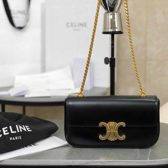 Celine Triomphe Teen Shoulder Bag - Picture 1 of 8